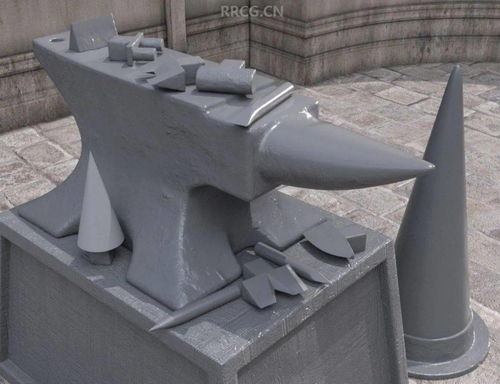 铁匠必备打磨钻凿武器工具3d模型合集